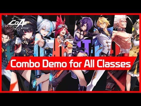 All Class Combo Showcase | Crystal of Atlan