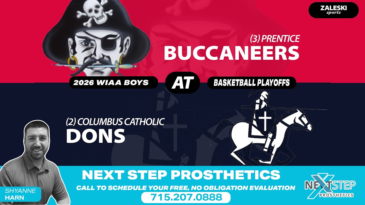 Prentice vs Columbus Catholic - 2026 WIAA Basketball Final 🏀