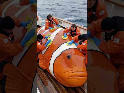 A giant clownfish spotted in the wild!