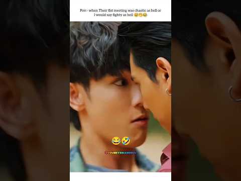 Enemies to lovers trobe, another couple to add 😅😂😘#bldrama #foryou #blseries#bl#thailand