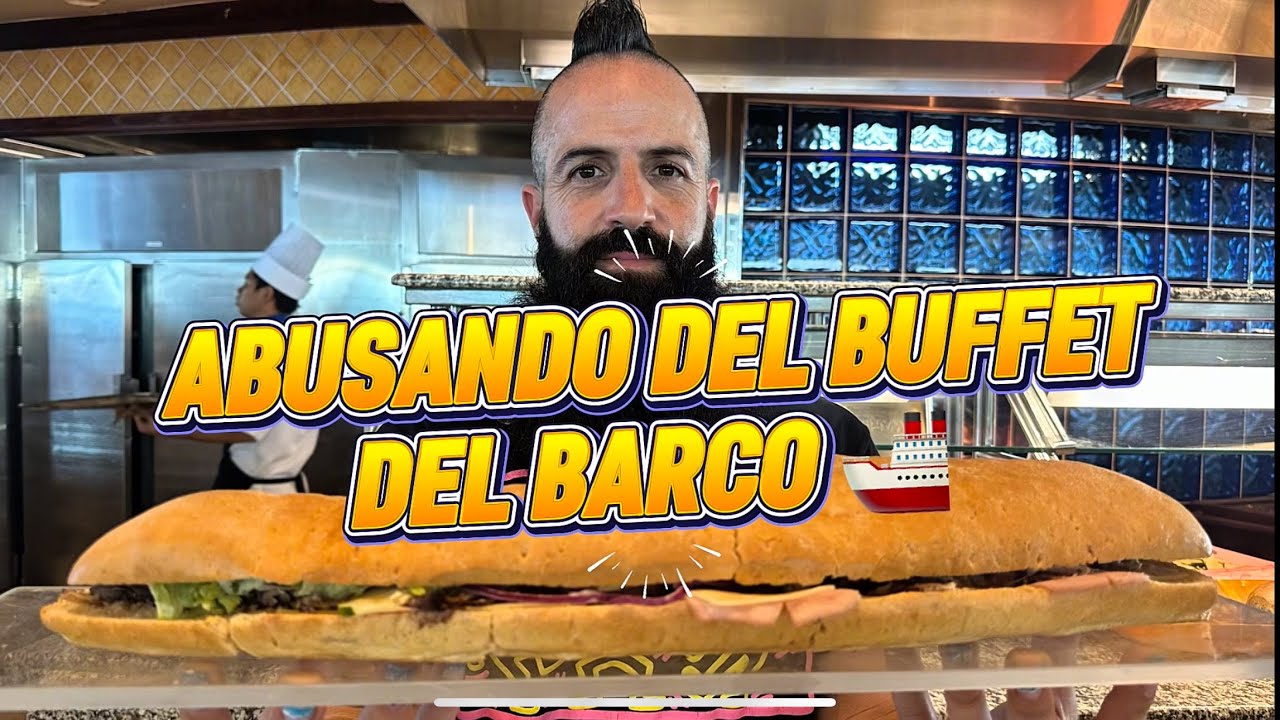 11 Días Comiendo en el Buffet del Crucero por el Caribe