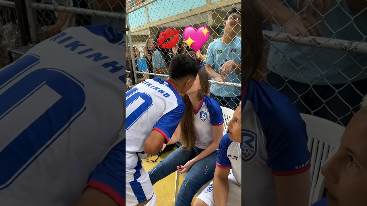 ELE BEIJOU A LOIRA NO INTERCLASSE 💋