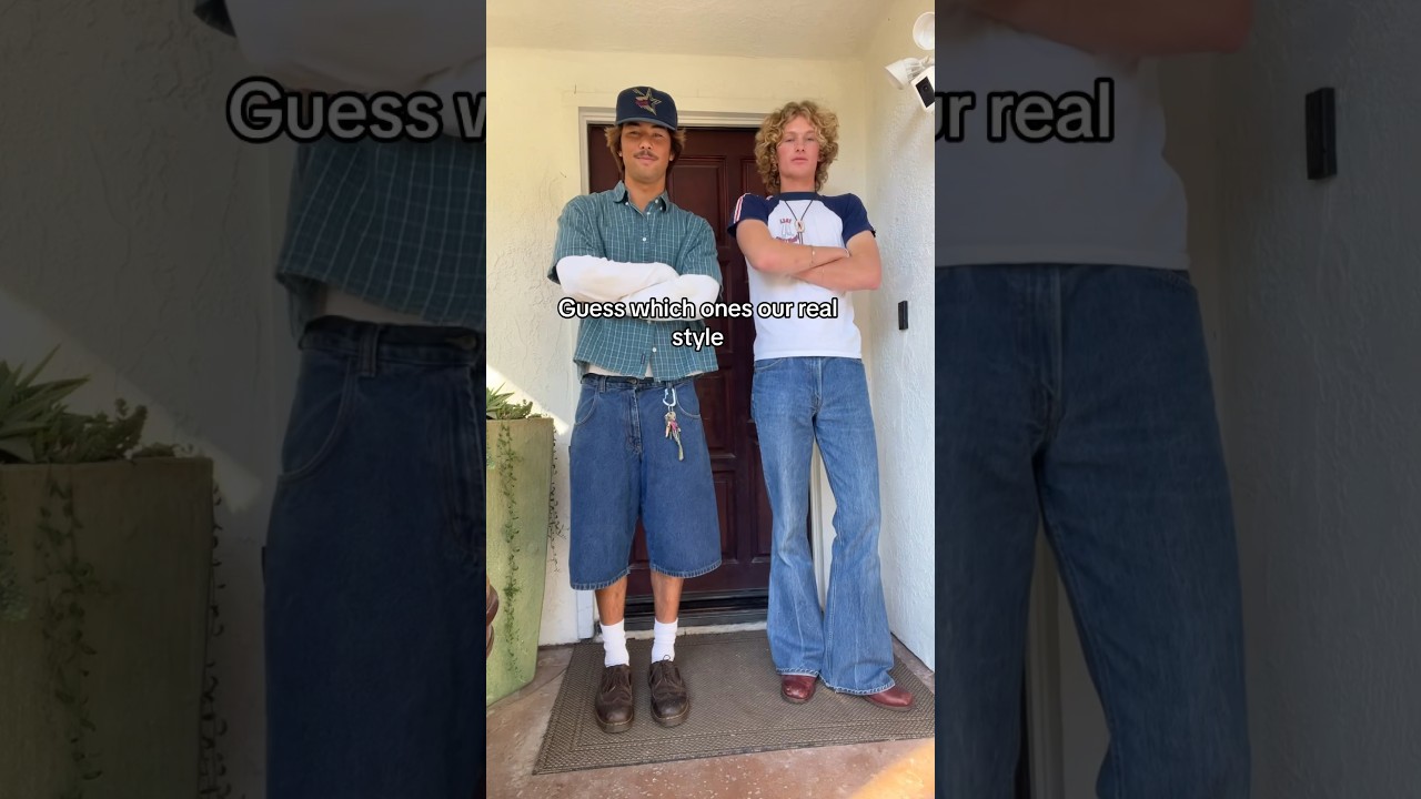 1 or 2? Retro Style Tips for Men 👖