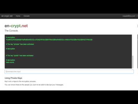 En-crypt.net example encryption!