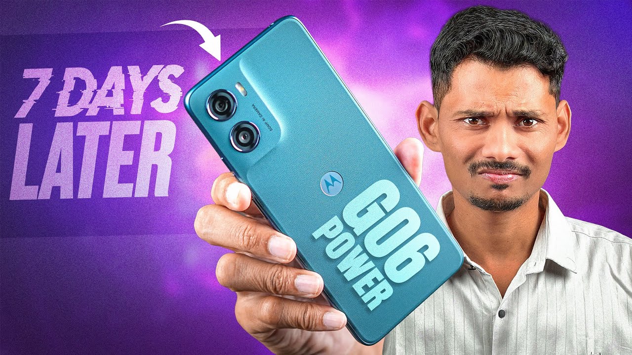 Moto G06 POWER Review after 7 days later - Best Phone Under ₹10,000 ??