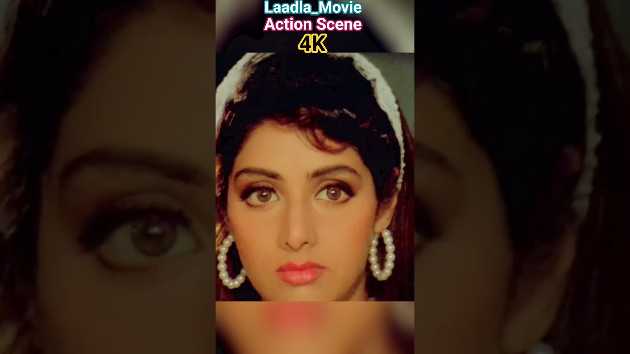Laadla (1994) | Epic 4K Action Scene with Anil Kapoor & Sridevi 🎬