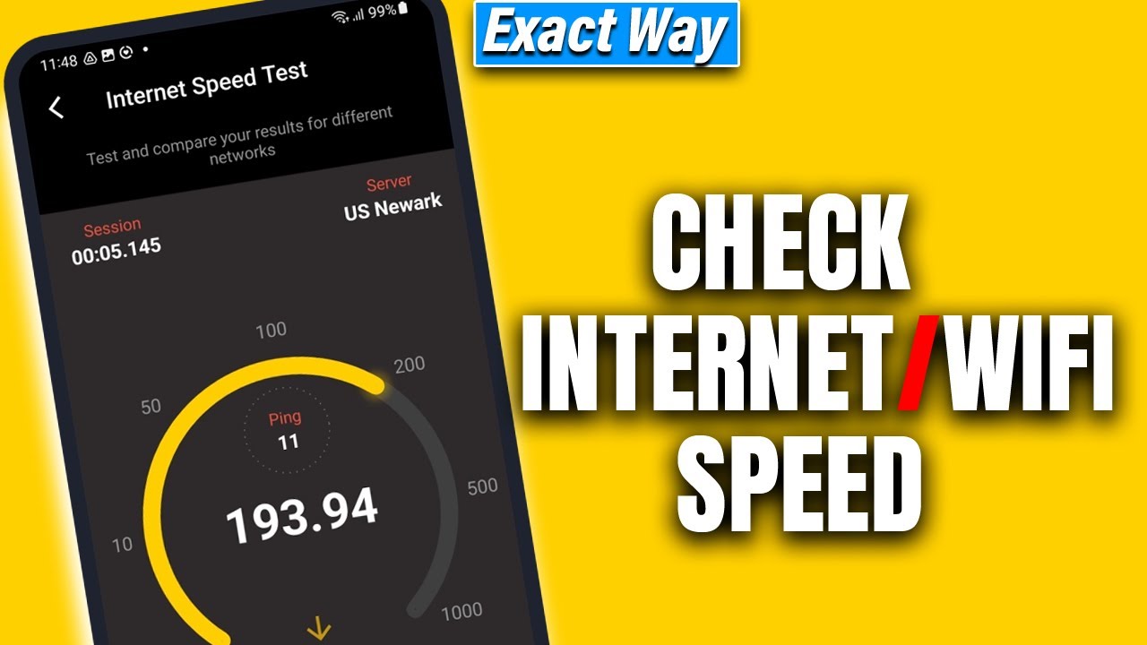 Check WiFi Speed on Android 📱