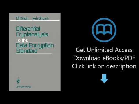 Download Differential Cryptanalysis of the Data Encryption Standard PDF