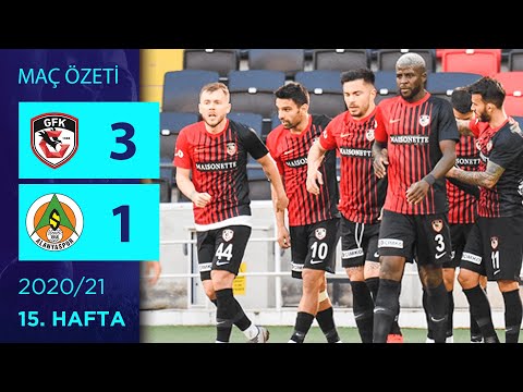 ÖZET: Gaziantep FK 3-1 A. Alanyaspor | 15. Hafta - 2020/21