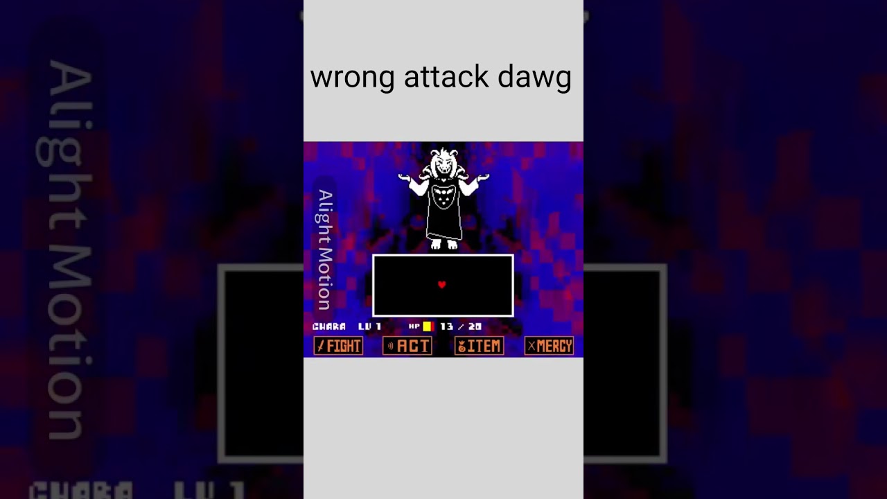 Epic Mistake! When Asriel's Attack Goes Wrong in Undertale & Deltarune ⚡