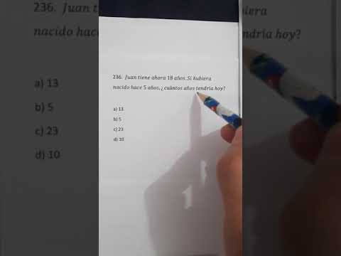 Razonamiento Lógico | Razonamiento Matemático | Edades