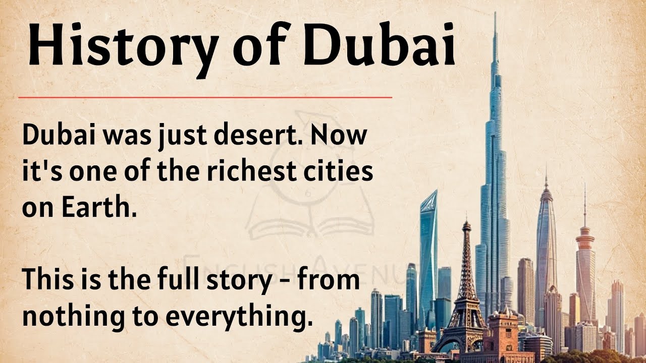 The Full Story of Dubai | Level 3 English Learning Through Story | Graded Reader & Listening Practice