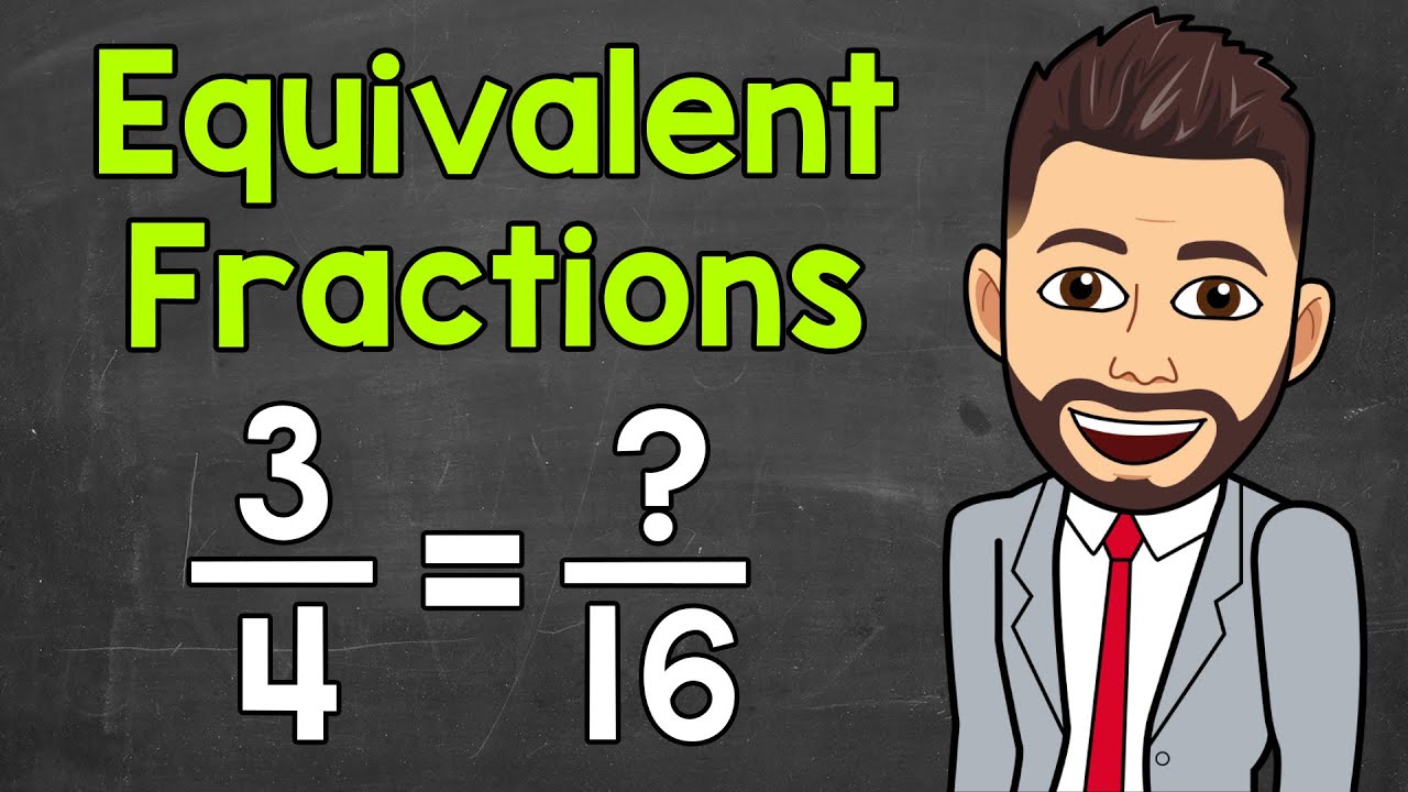 Learn Equivalent Fractions with Mr. J ✏️