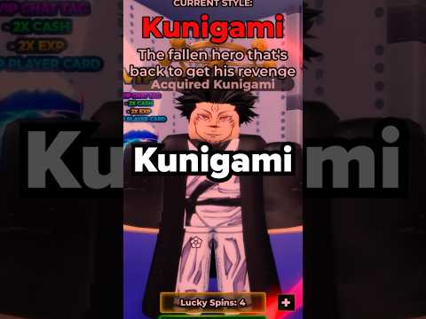 I GOT KUNIGAMI!😁😋 #roblox #bluelock