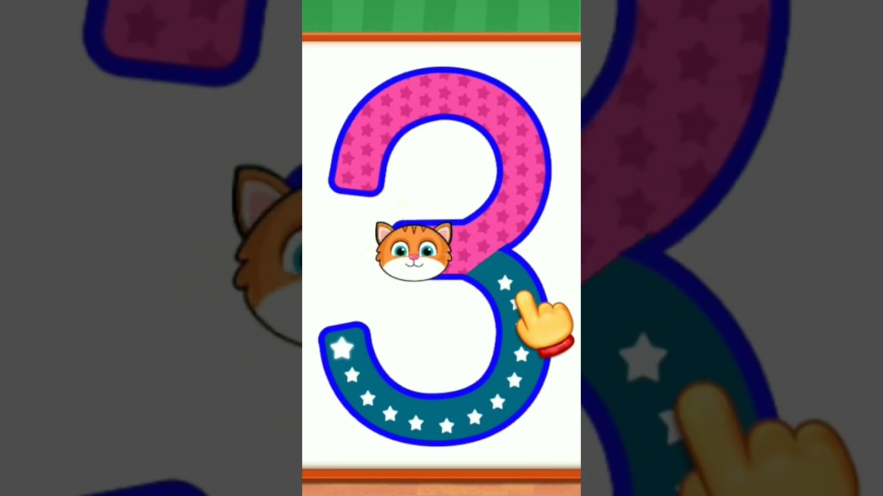 Discover the Fun of Number 3! 🔢 | Trace & Learn