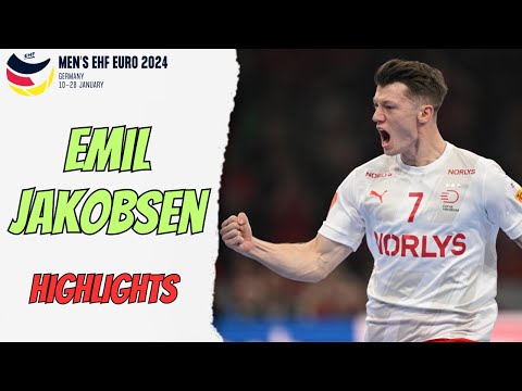 Mejores GOLES de EMIL JAKOBSEN en la EHF EURO 2024