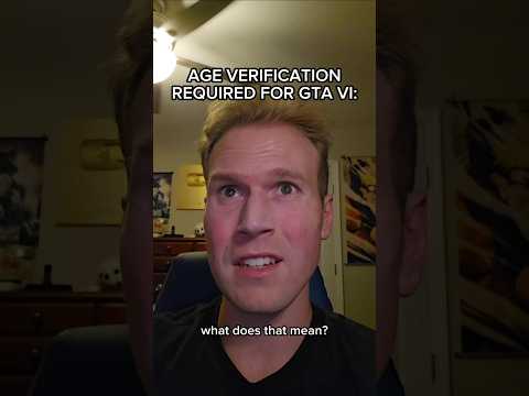GTA VI Age Verification Needed! ๐ฑ | Rockstar's New Requirement