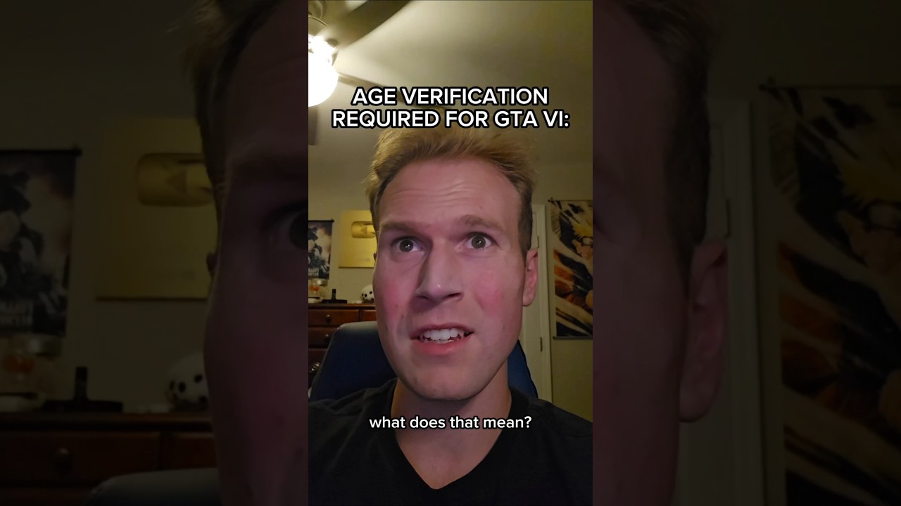 GTA VI Age Verification Needed! 😱 | Rockstar's New Requirement