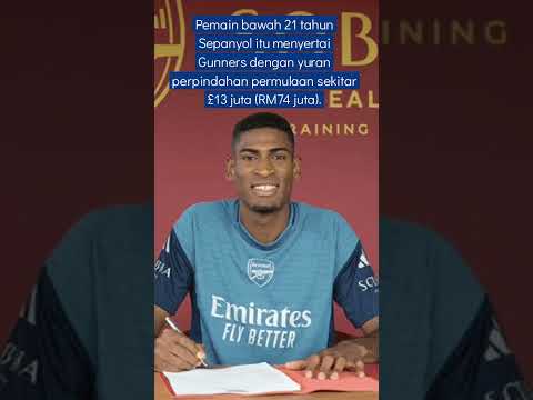 Arsenal labur RM835 juta, Mosquera jadi pertahanan baharu