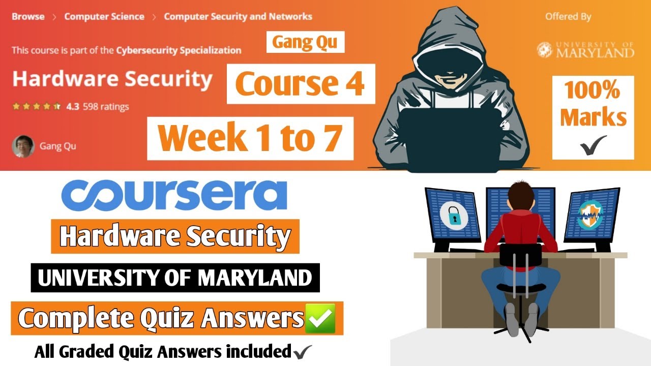 Master Hardware Security: Complete Week 1-7 Coursera Course & Quiz Answers 🔒