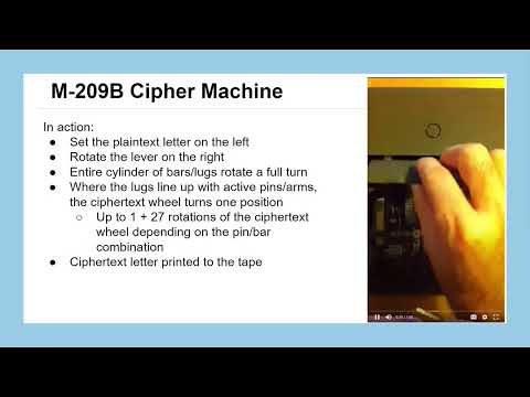 Lesson 18: Mechanical Cipher Machines