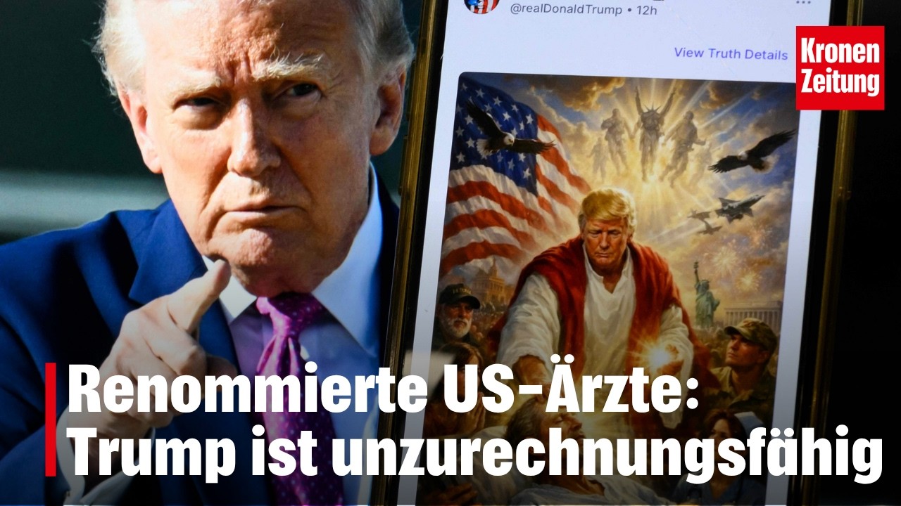 US-Ärzte: Trump ist unzurechnungsfähig 🧠