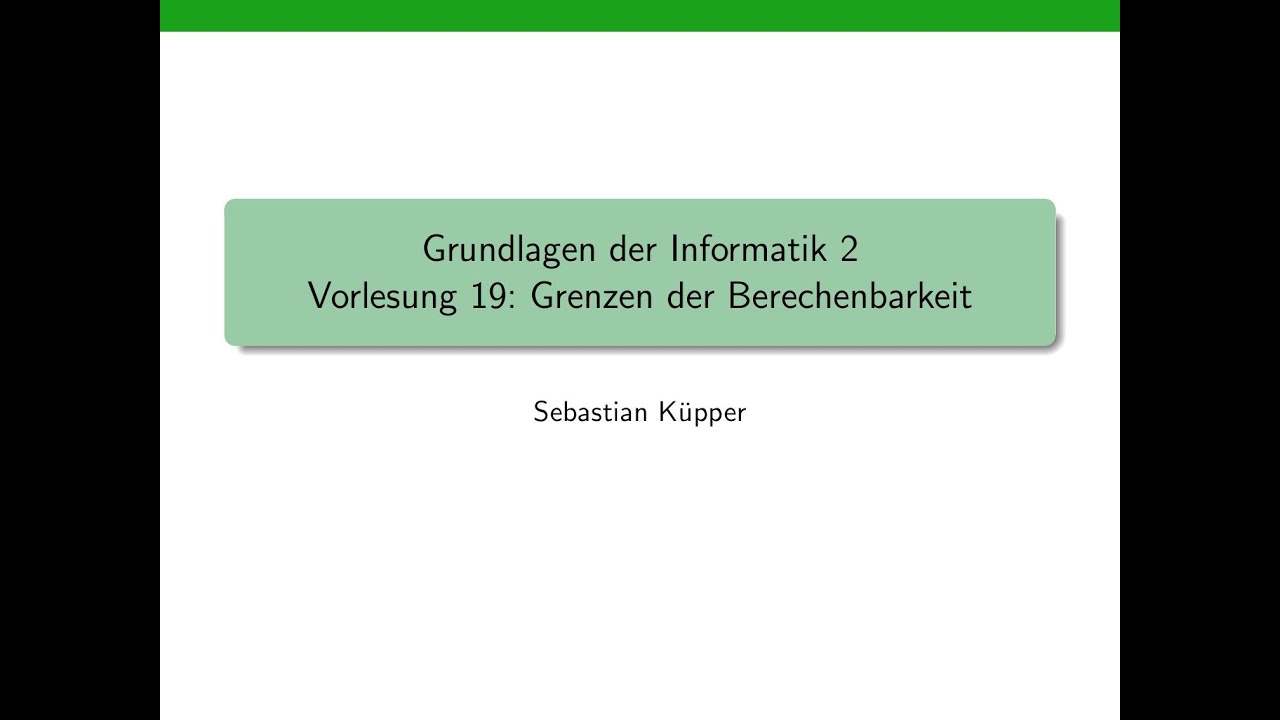 Grenzen der Berechenbarkeit: Was die Algorithmik wirklich kann 🚫