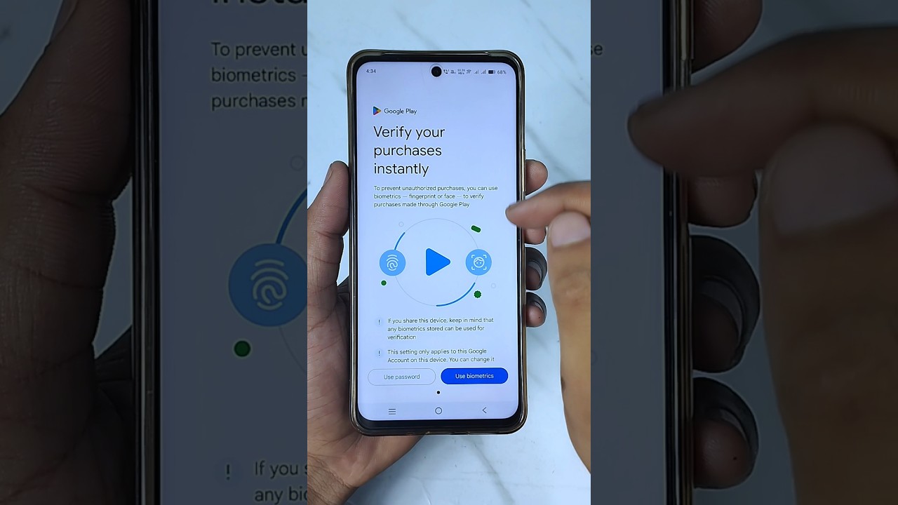 Fix Play Store Purchase Verification Issue 🔒
