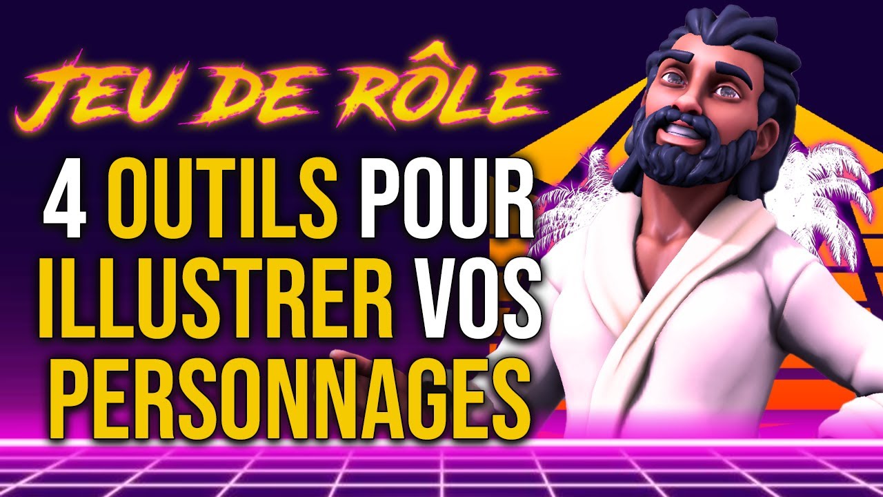 4 Outils pour Illustrer vos Personnages de JDR 🎨