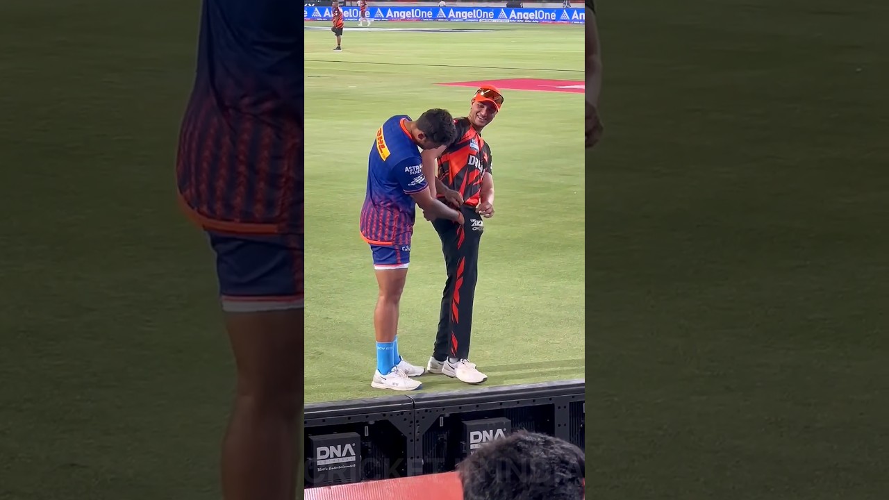 Suryakumar Yadav Checks Abhishek Sharma's Pockets 😂