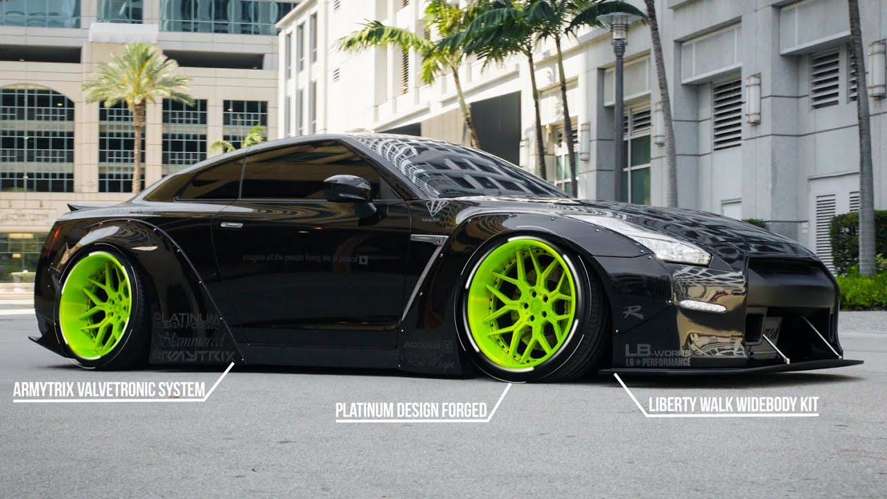 Liberty Walk GTR Black Edition | 4K Showcase 🚗