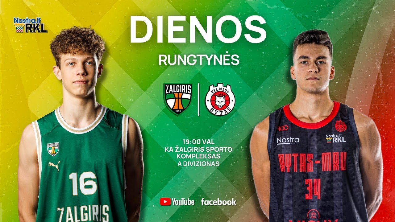 Kauno Žalgiris-3 vs Vilniaus Rytas-MRU: RKL A Diviziono Rungtynės 🔥