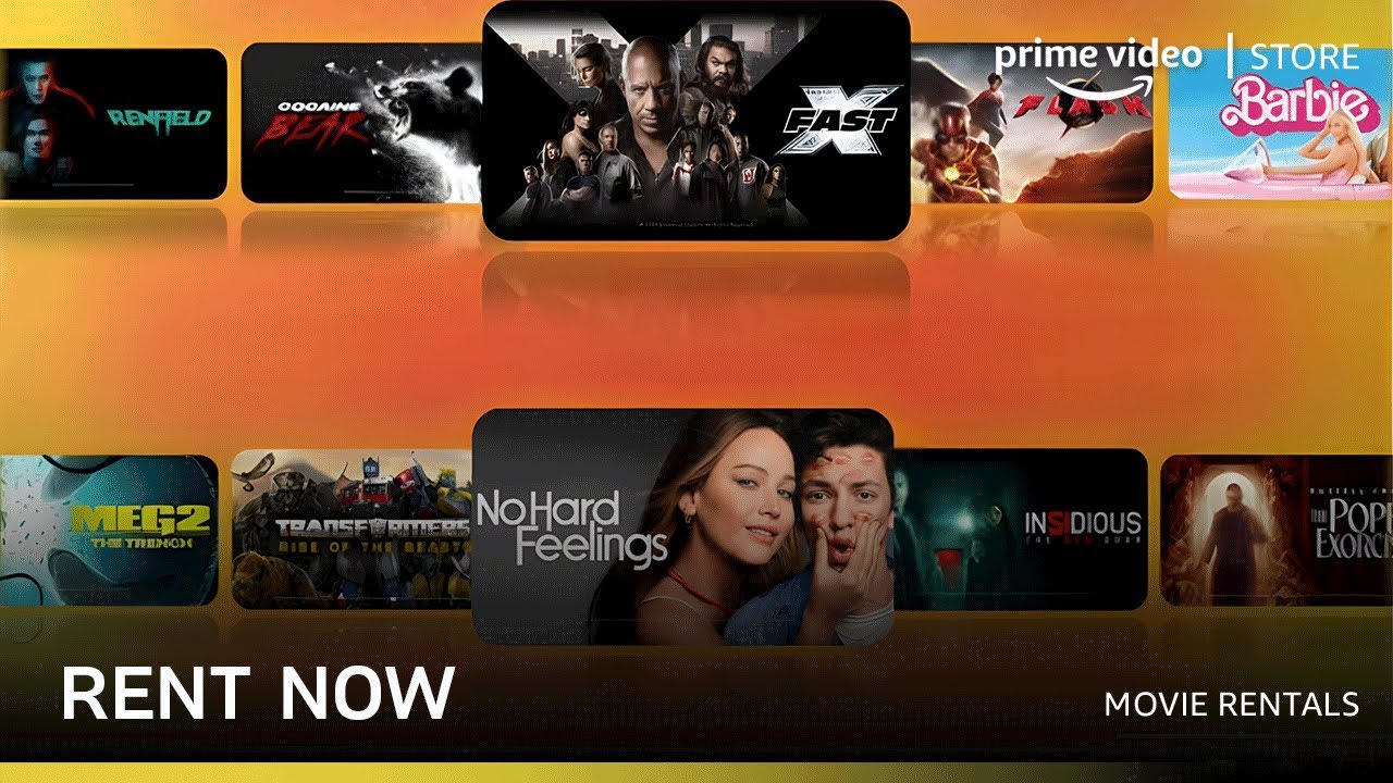 Hollywood Action Movies To Rent | Meg 2: The Trench, Fast X | Prime Video Store