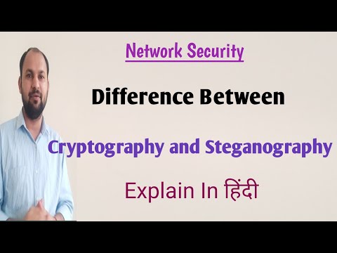 Difference Between Cryptography and Steganography |Cryptography VS Steganography | Network security