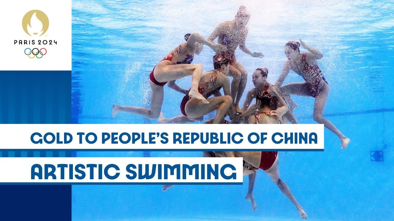 China Dominates Artistic Swimming at Paris 2024 🇨🇳 | Amazing Highlights