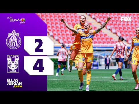 CHIVAS VS TIGRES | RESUMEN | LIGA MX FEMENIL | JORNADA 9