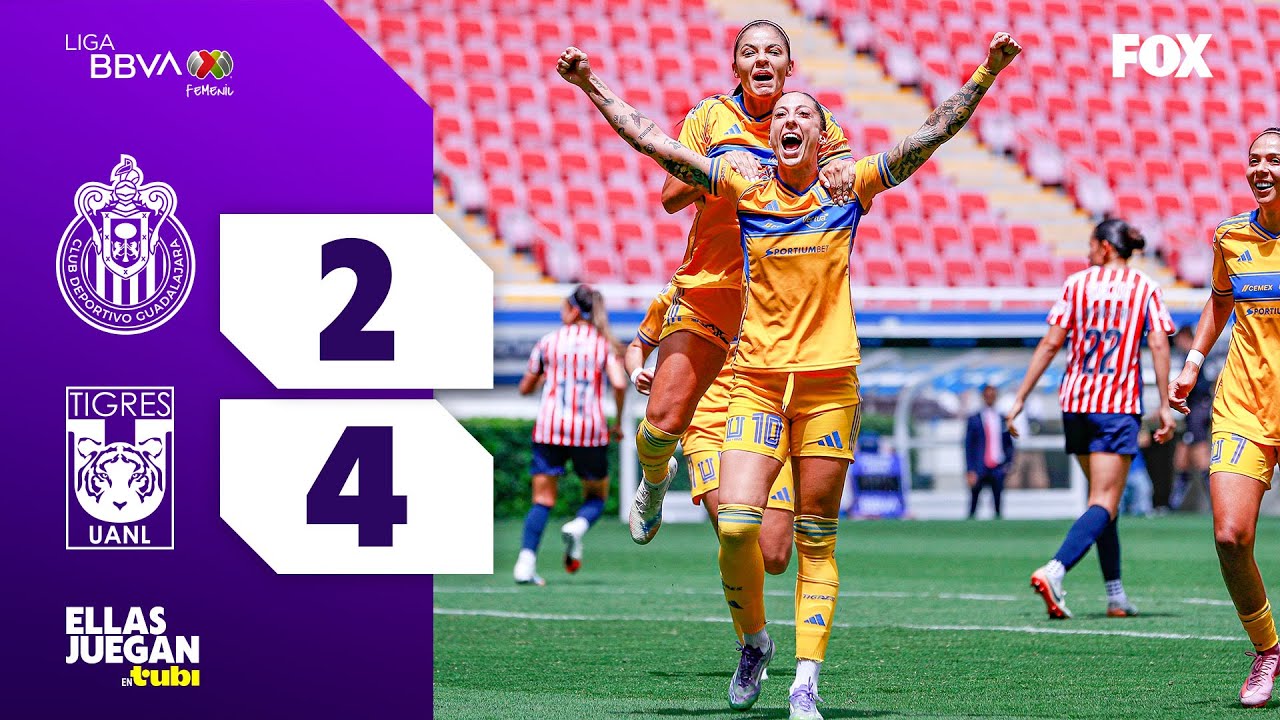Tigres Femenil vs Chivas Femenil: Resumen de la Jornada 9 de la Liga MX Femenil ⚽