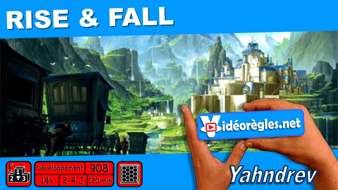 Rise & Fall 4K Board Game Video Guide 🎲