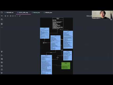 CS151 Project 1 – Java Beans Café (Coffee Shop Management System)