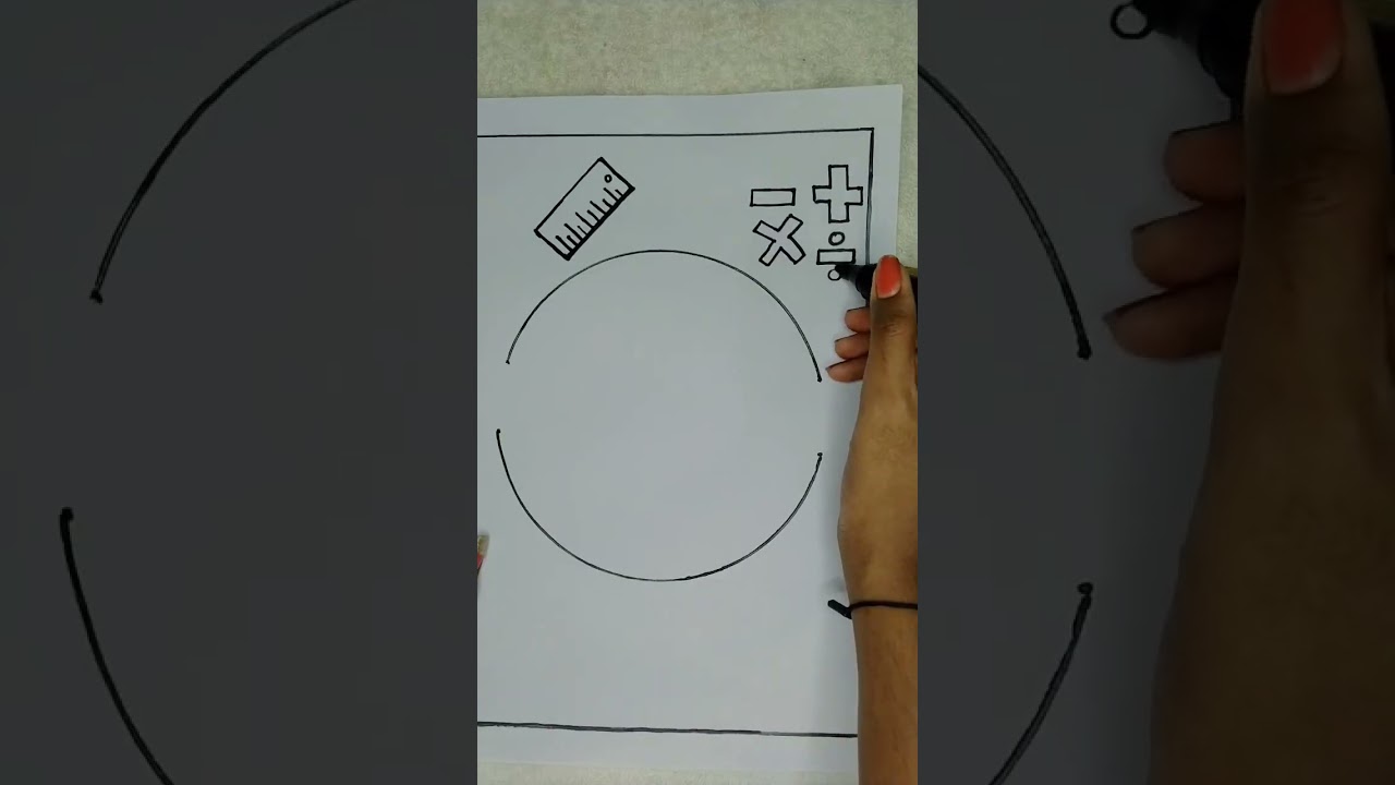 Simple Math Project Front Page for Beginners ✏️