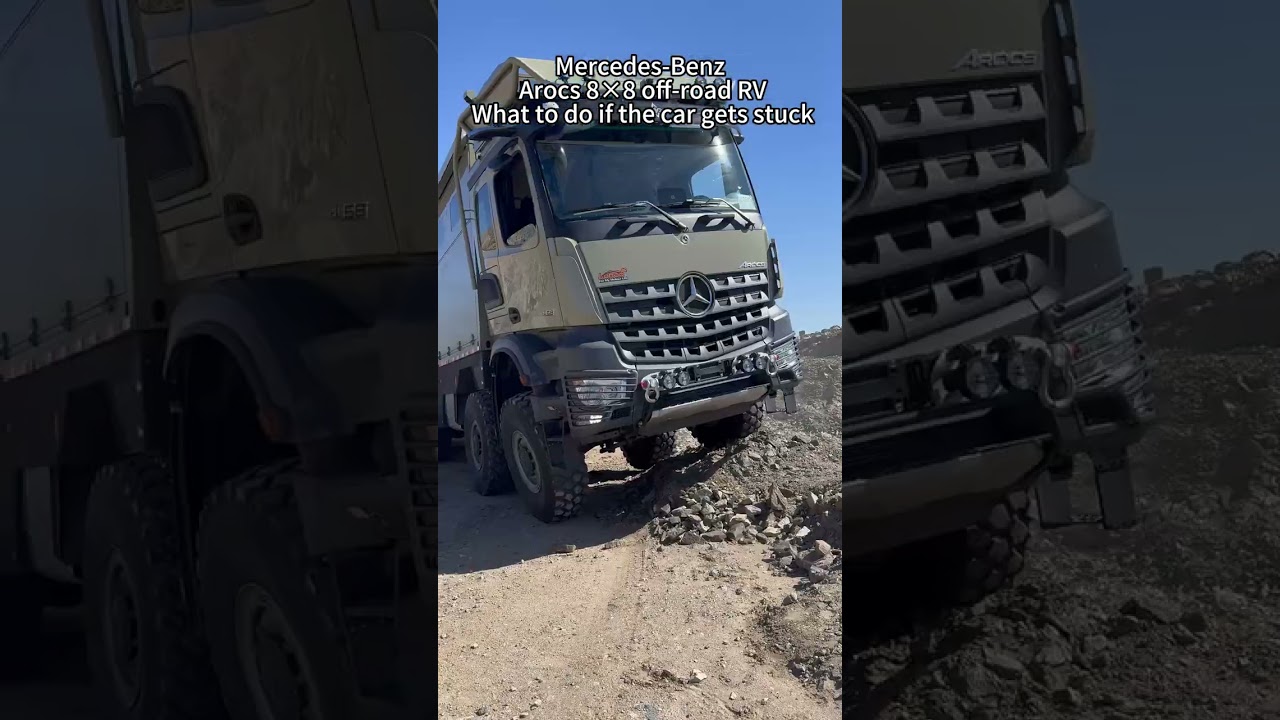 LOBOO Mercedes-Benz Arocs 8x8 RV Unveiled 🚐