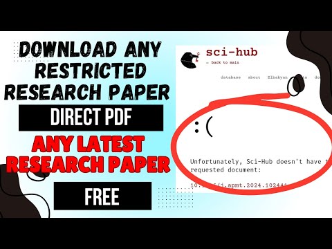 How to Download Research Papers Free