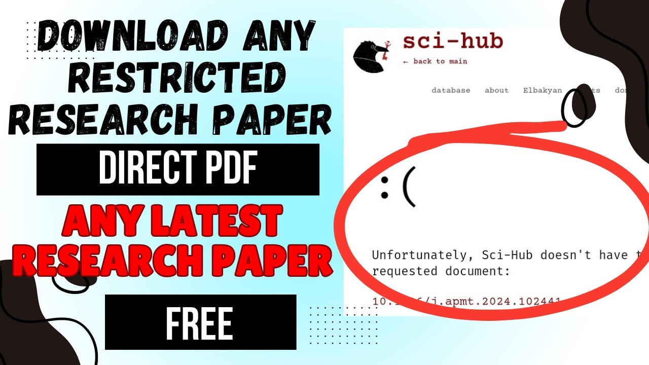 Guide to Free Download of Research Papers
