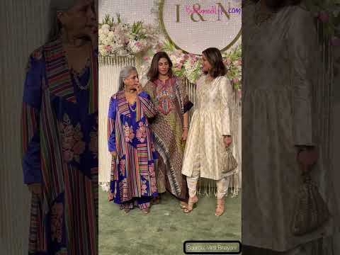 Jaya Bachchan's reply will leave you in splits | Ira Khan & Nupur Shikhare's wedding reception