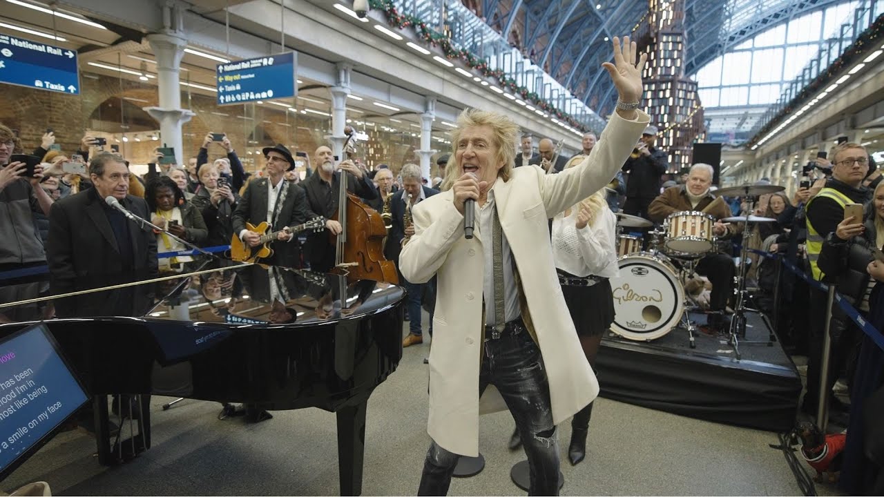 Rod Stewart & Jools Holland - Almost Like Being in Love 🎶