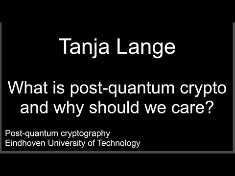 What is post-quantum crypto and why should we care?