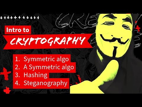 Intro to Cryptography: Symmetric & Asymmetric Encryption, Hashing, and Steganography | Lec 3