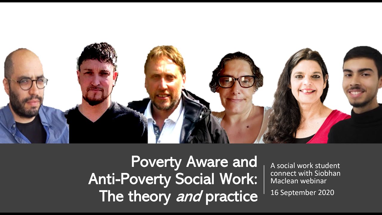 Join the Poverty Awareness & Anti-Poverty Social Work Student Connect Webinar 🌍