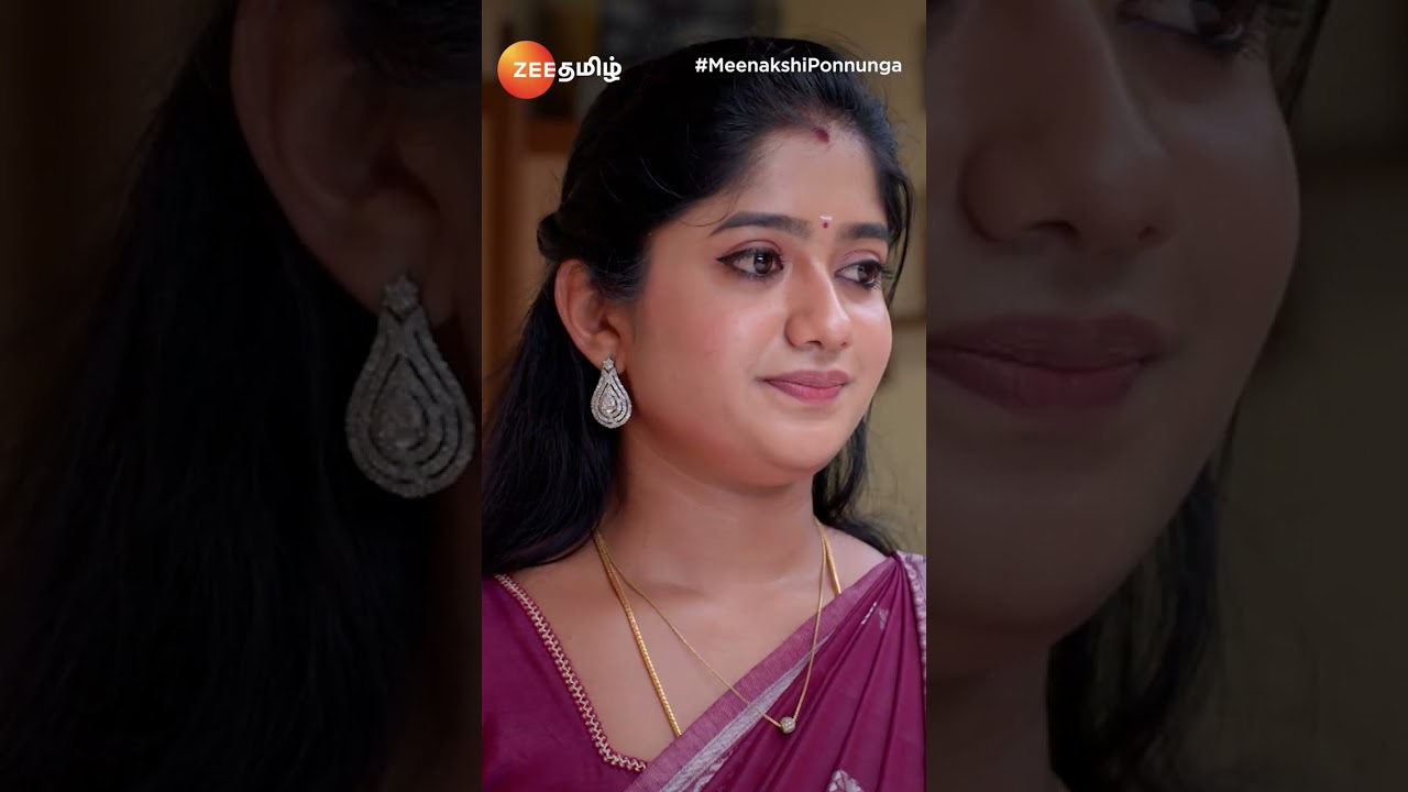 Meenakshi Ponnunga | New Episodes Every Weeknight at 9:30 PM on Zee Tamil 📺