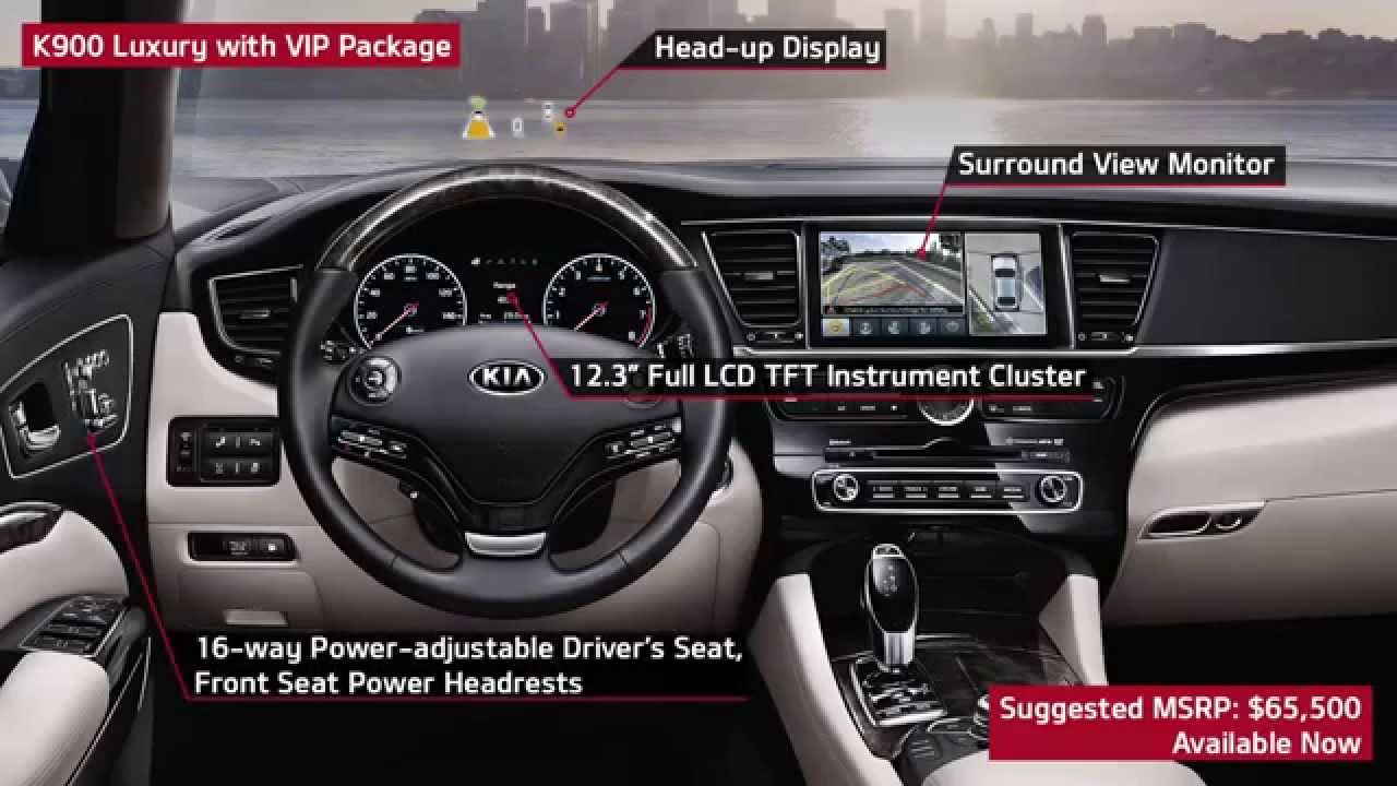 Kia K900 Luxury Sedan Trim Guide 🚗
